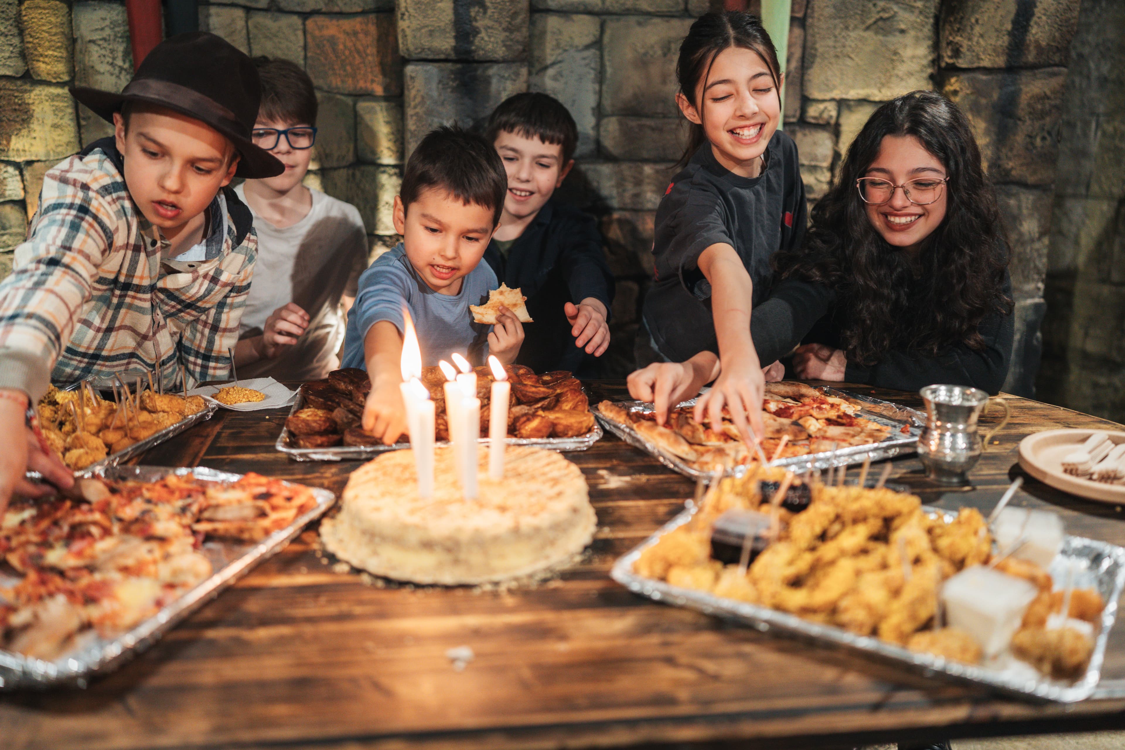 Children inside The Lost Ark escape adventure at 28 Damyan Gruev Street